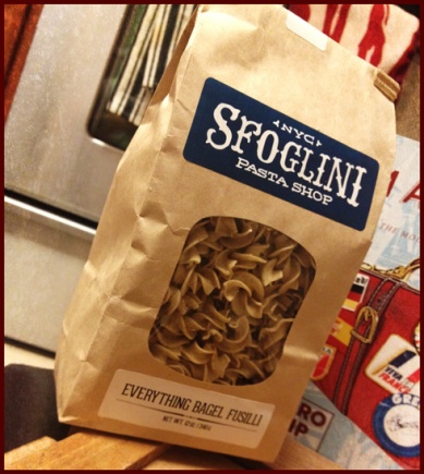 Everything Bagel Fusilli from Sfoglini Pasta Shop, Brooklyn, NY
